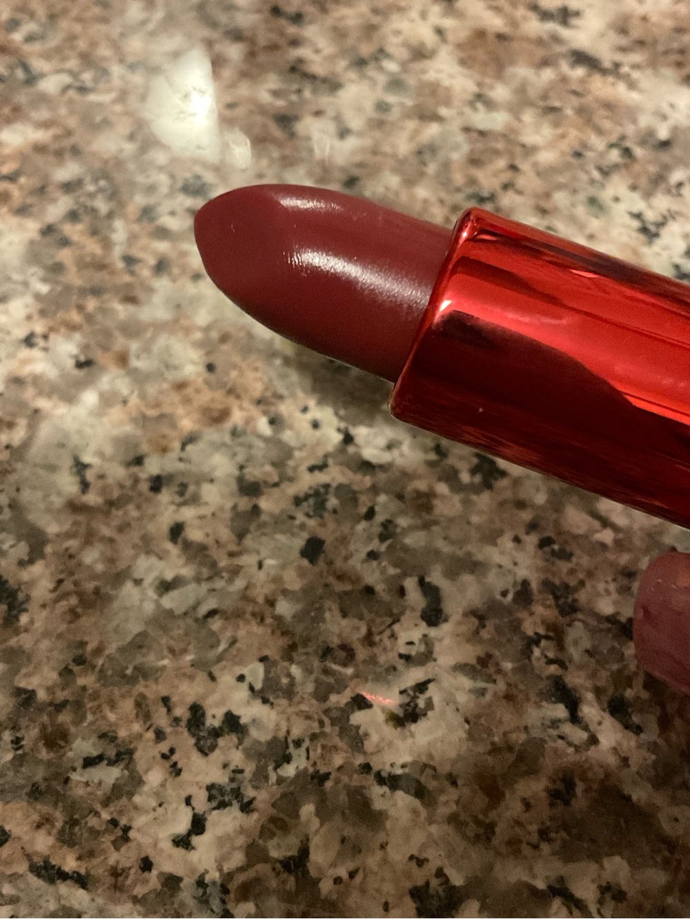 AMORA Red Rhinestone Lipstick Case - Picture 4 of 4